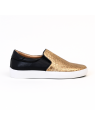 Baskets loulamar noir/or kmassalia