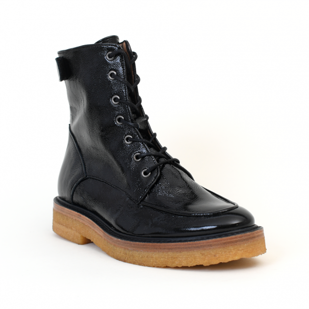 Bottines harris verni noir kmassalia