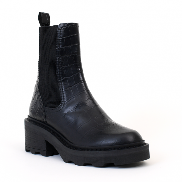 Bottines mike chelsea noir Schmoove Femme