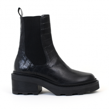 Bottines mike chelsea noir Schmoove Femme