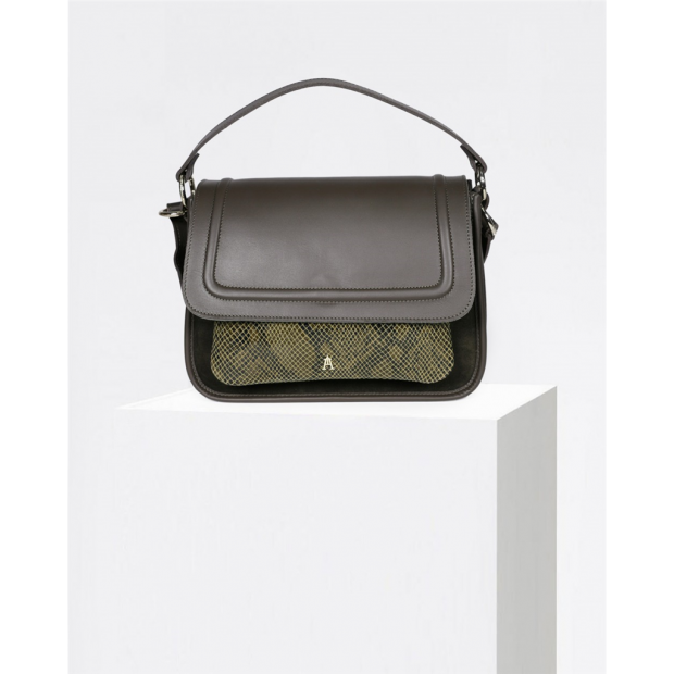 sac à main standard mix pepe kaki Craie