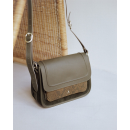 sac à main standard mix pepe kaki Craie