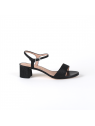 sandales & nu-pieds gento noir Unisa