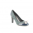 escarpins bride arrière tulipe gris c pétula