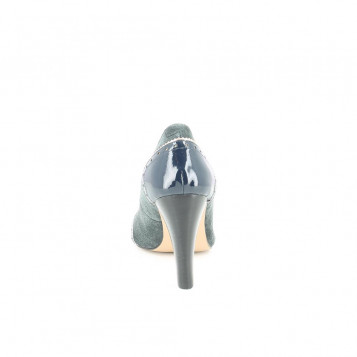 escarpins bride arrière tulipe gris c pétula