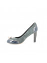 escarpins bride arrière tulipe gris c pétula
