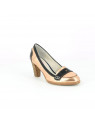 escarpins bride arrière queen rose gold c pétula