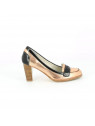 escarpins bride arrière queen rose gold c pétula