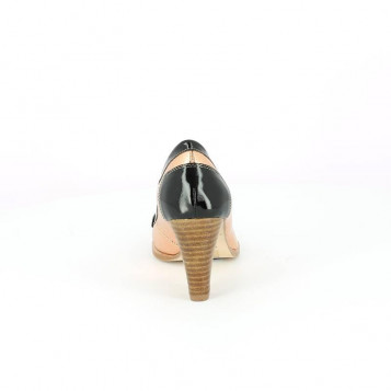 escarpins bride arrière queen rose gold c pétula